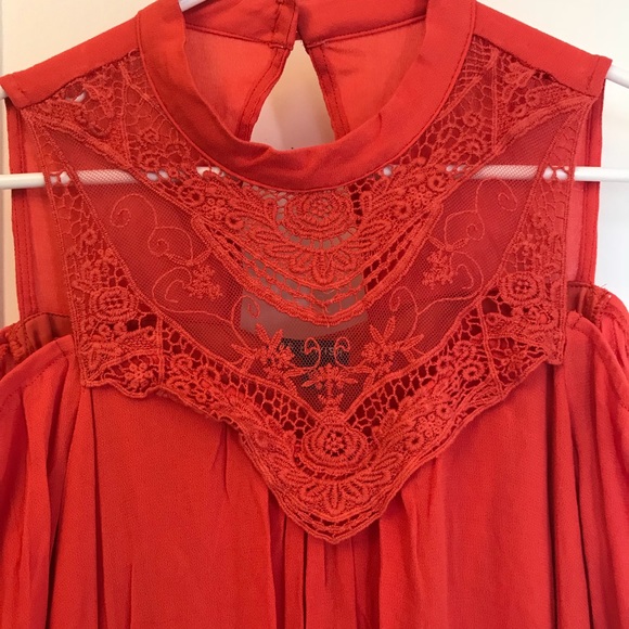 🔥NWT-Beautiful coral dress - Picture 4 of 4